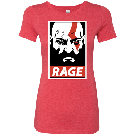 T-Shirts Vintage Red / S Spartan Rage Women's Triblend T-Shirt