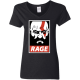 T-Shirts Black / S Spartan Rage Women's V-Neck T-Shirt