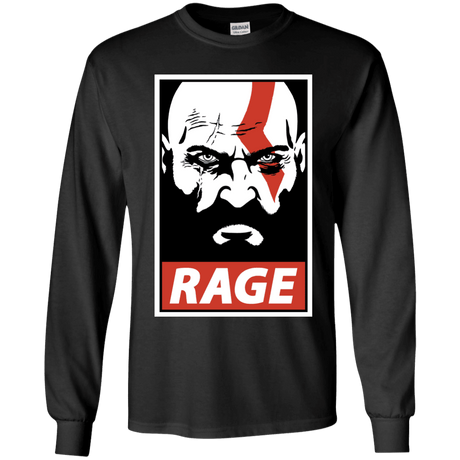 T-Shirts Black / YS Spartan Rage Youth Long Sleeve T-Shirt