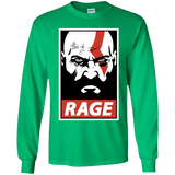 T-Shirts Irish Green / YS Spartan Rage Youth Long Sleeve T-Shirt