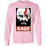 T-Shirts Light Pink / YS Spartan Rage Youth Long Sleeve T-Shirt