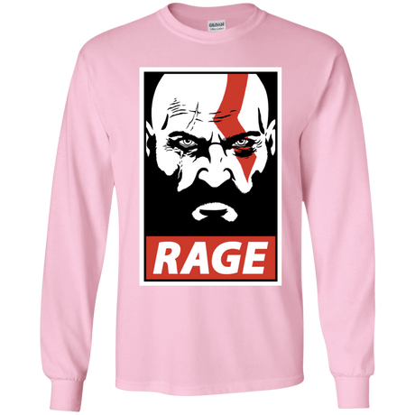 T-Shirts Light Pink / YS Spartan Rage Youth Long Sleeve T-Shirt