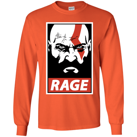 T-Shirts Orange / YS Spartan Rage Youth Long Sleeve T-Shirt