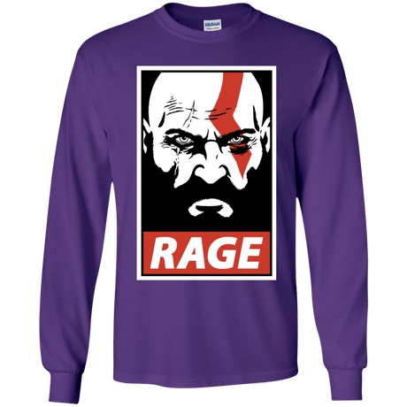 T-Shirts Purple / YS Spartan Rage Youth Long Sleeve T-Shirt