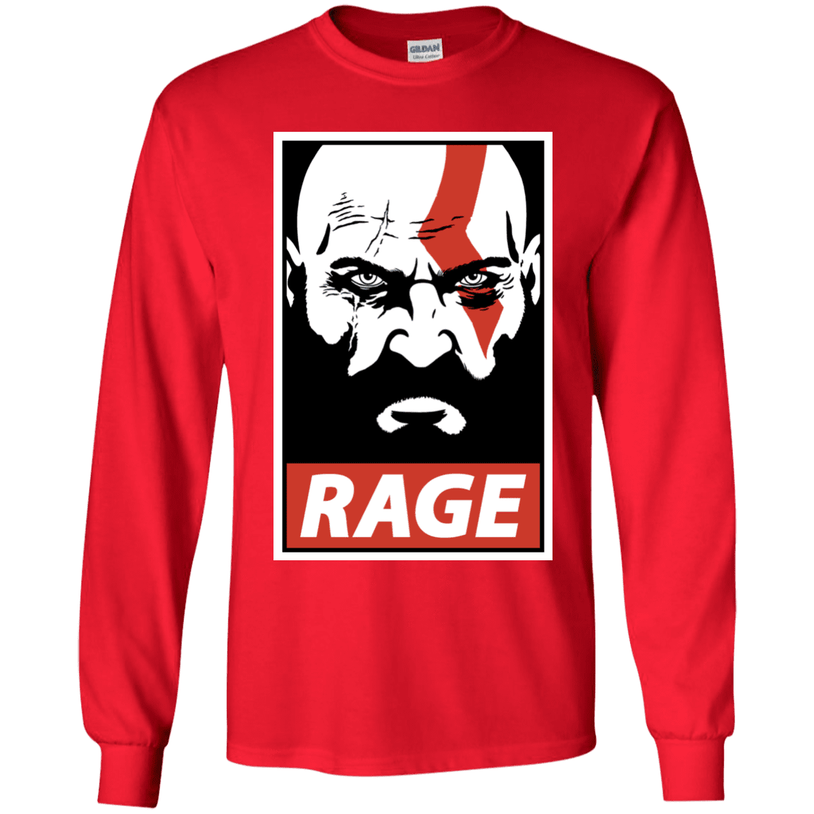 T-Shirts Red / YS Spartan Rage Youth Long Sleeve T-Shirt