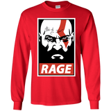 T-Shirts Red / YS Spartan Rage Youth Long Sleeve T-Shirt