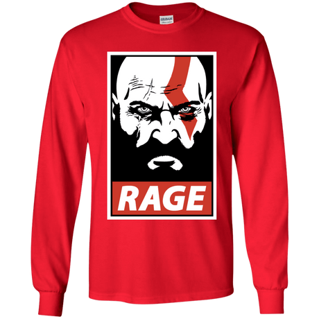 T-Shirts Red / YS Spartan Rage Youth Long Sleeve T-Shirt