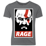 T-Shirts Premium Heather / YXS Spartan Rage Youth Triblend T-Shirt