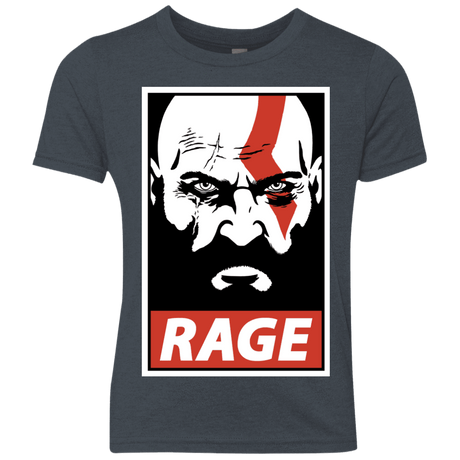 T-Shirts Vintage Navy / YXS Spartan Rage Youth Triblend T-Shirt