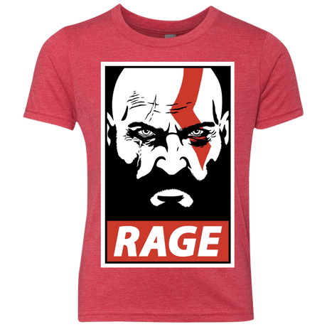 T-Shirts Vintage Red / YXS Spartan Rage Youth Triblend T-Shirt