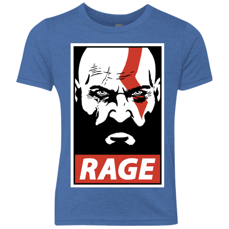T-Shirts Vintage Royal / YXS Spartan Rage Youth Triblend T-Shirt