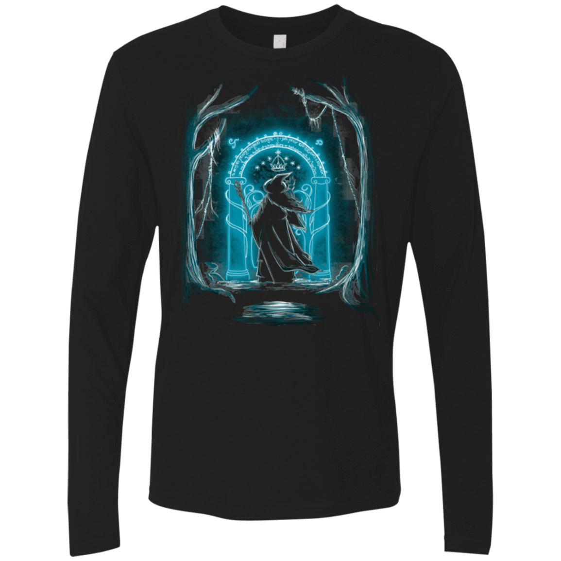 T-Shirts Black / Small Speak Friend and Enter Men's Premium Long Sleeve