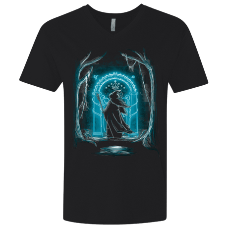 T-Shirts Black / X-Small Speak Friend and Enter Men's Premium V-Neck