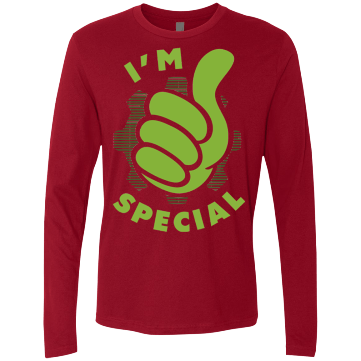 T-Shirts Cardinal / Small Special Dweller Men's Premium Long Sleeve