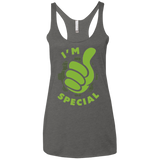 T-Shirts Premium Heather / X-Small Special Dweller Women's Triblend Racerback Tank