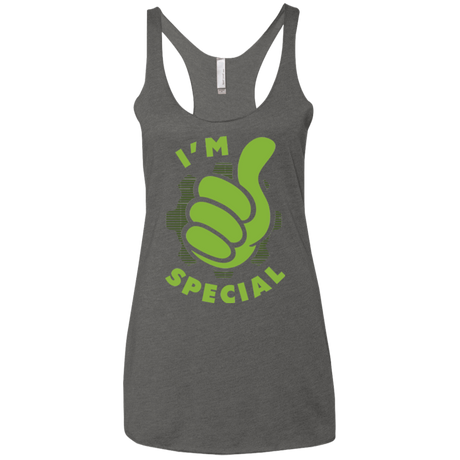 T-Shirts Premium Heather / X-Small Special Dweller Women's Triblend Racerback Tank