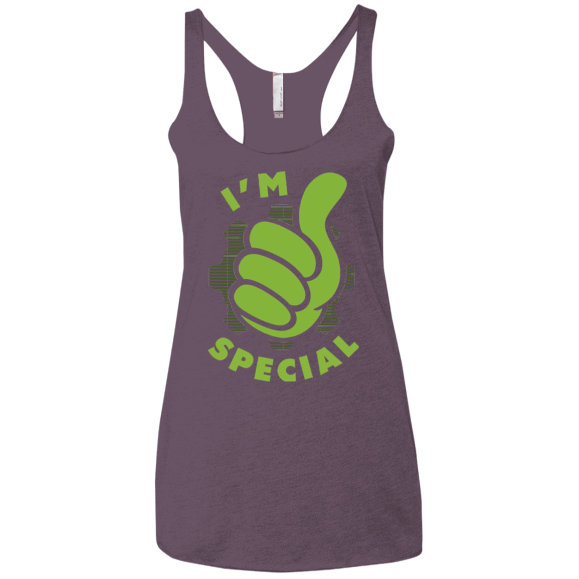 T-Shirts Vintage Purple / X-Small Special Dweller Women's Triblend Racerback Tank