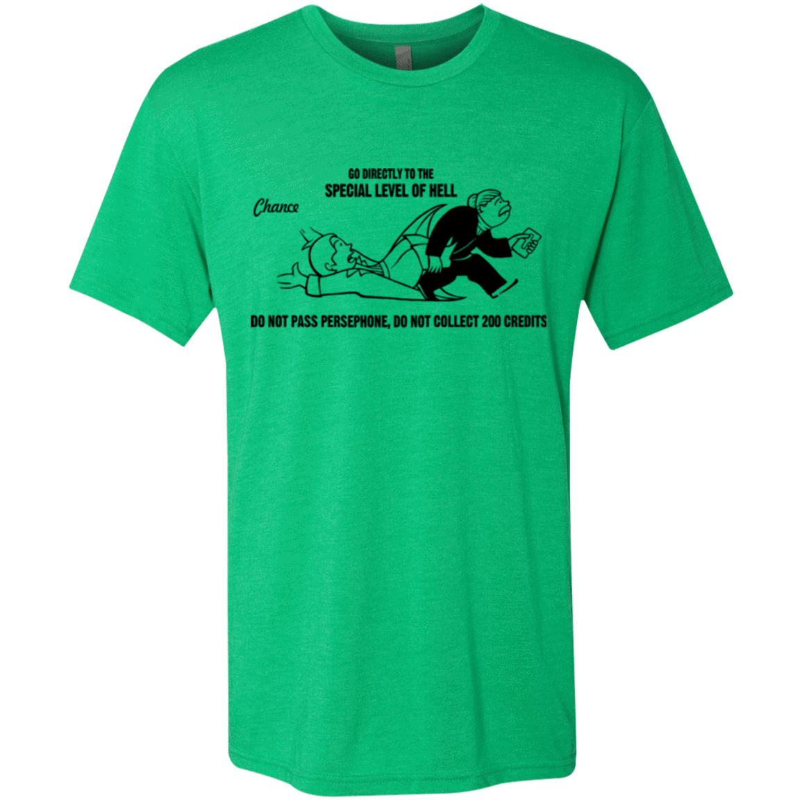 T-Shirts Envy / Small Special Level of Hell Men's Triblend T-Shirt