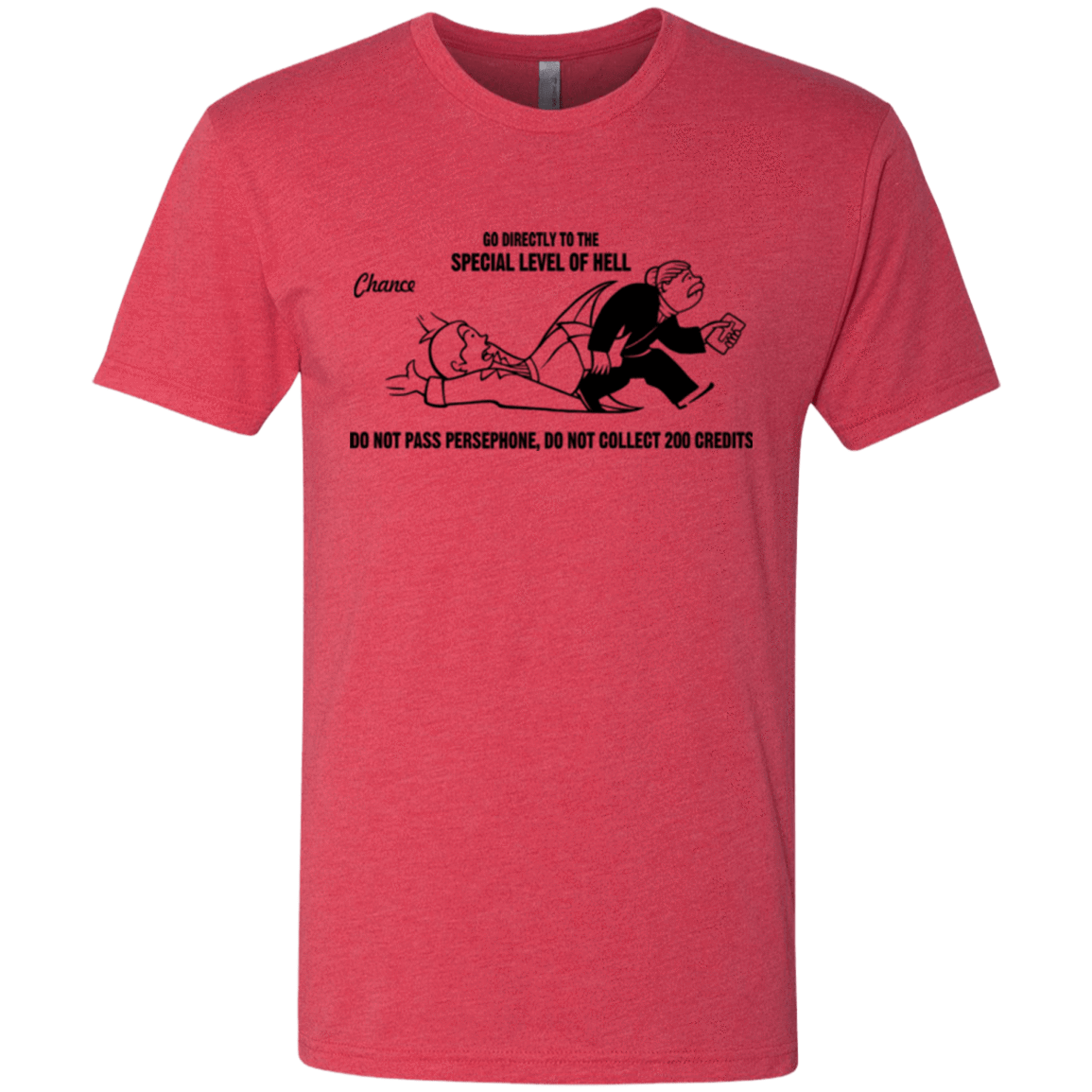 T-Shirts Vintage Red / Small Special Level of Hell Men's Triblend T-Shirt