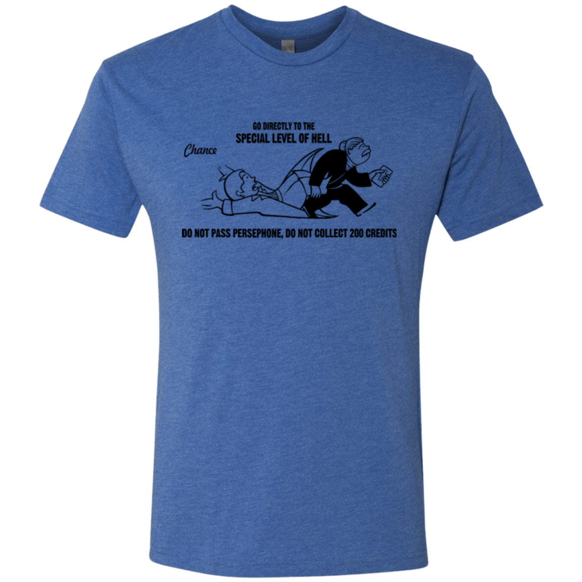 T-Shirts Vintage Royal / Small Special Level of Hell Men's Triblend T-Shirt