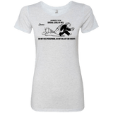 T-Shirts Heather White / Small Special Level of Hell Women's Triblend T-Shirt