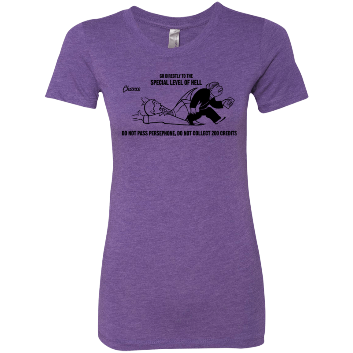 T-Shirts Purple Rush / Small Special Level of Hell Women's Triblend T-Shirt