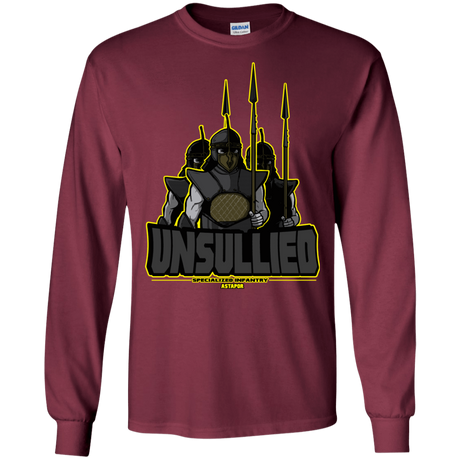 T-Shirts Maroon / S Specialized Infantry Men's Long Sleeve T-Shirt