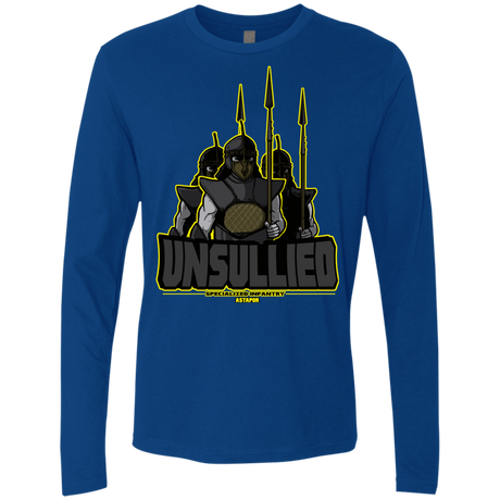 T-Shirts Royal / S Specialized Infantry Men's Premium Long Sleeve