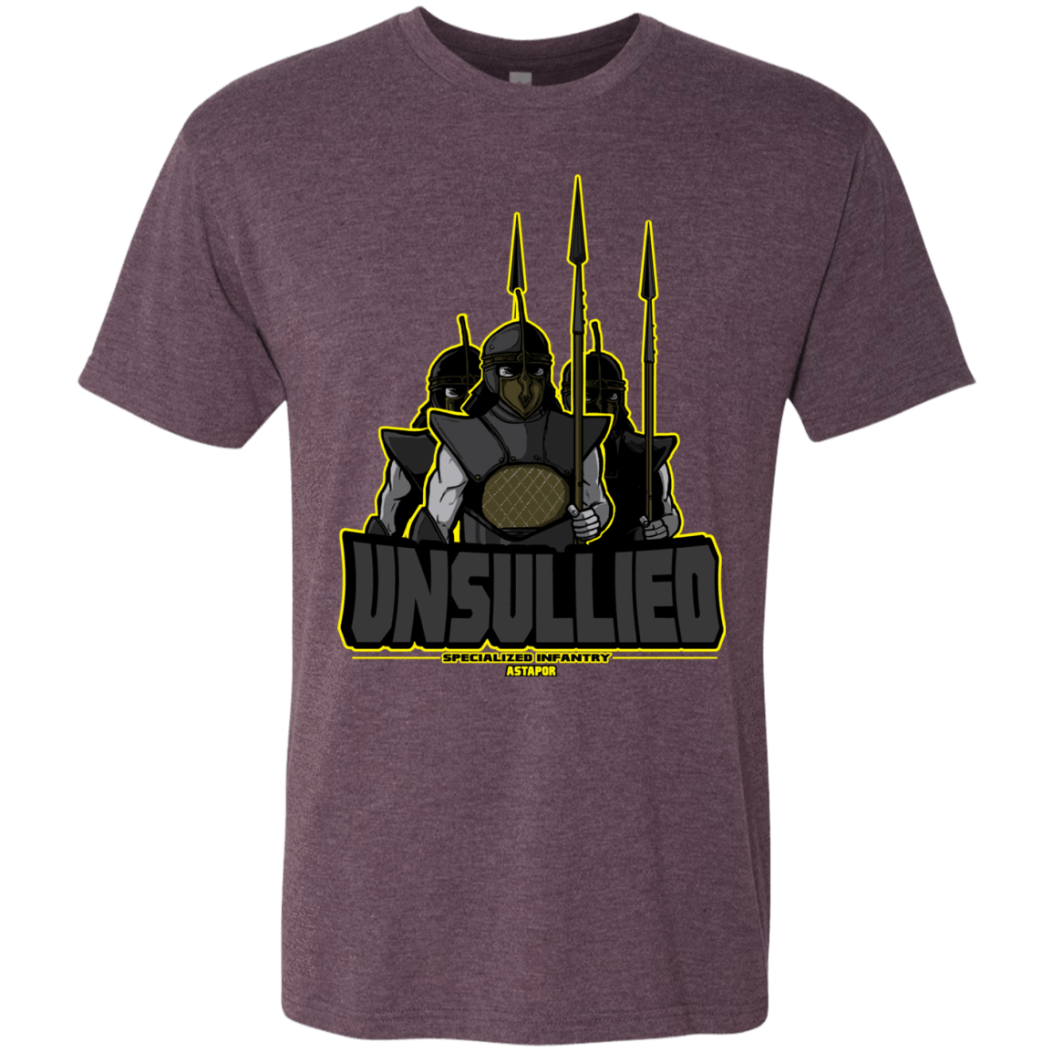 T-Shirts Vintage Purple / S Specialized Infantry Men's Triblend T-Shirt