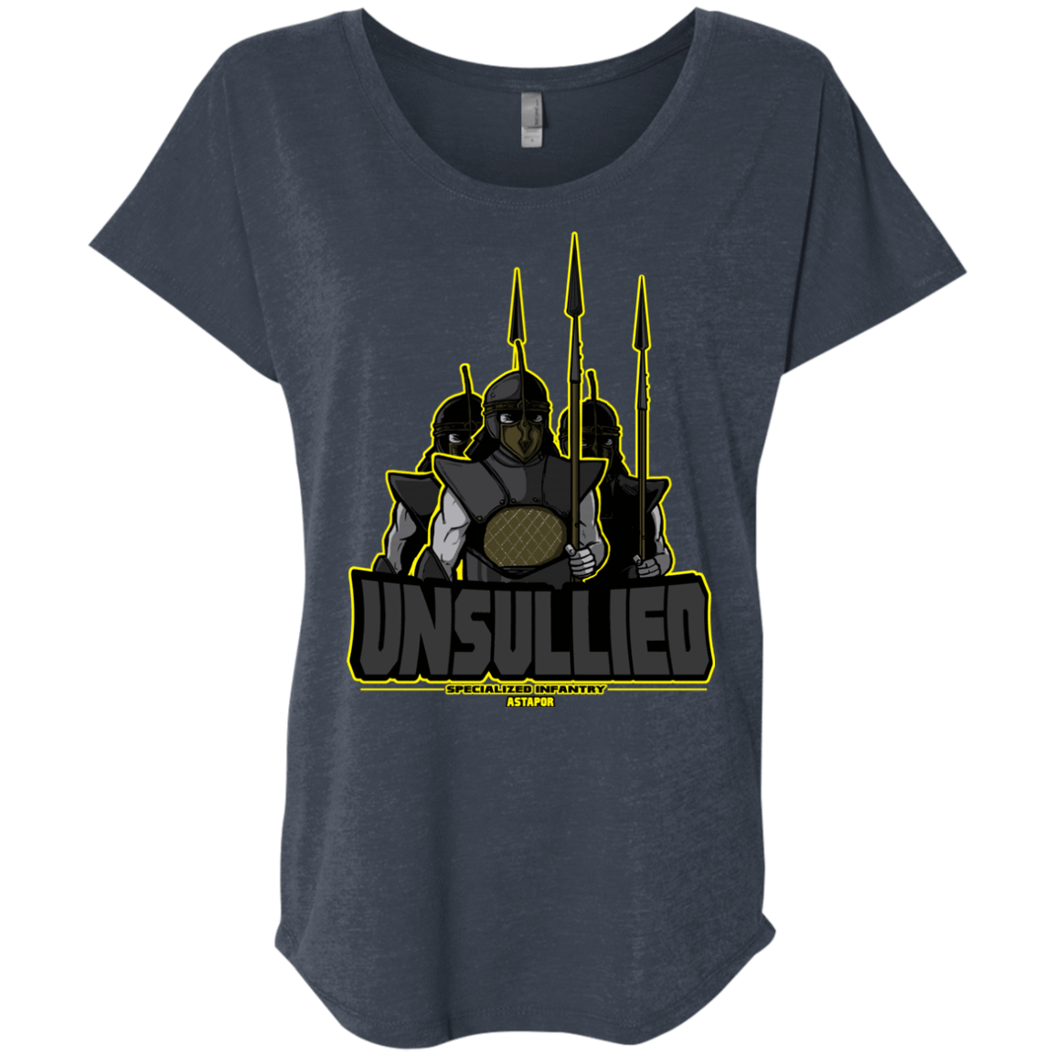 T-Shirts Vintage Navy / X-Small Specialized Infantry Triblend Dolman Sleeve