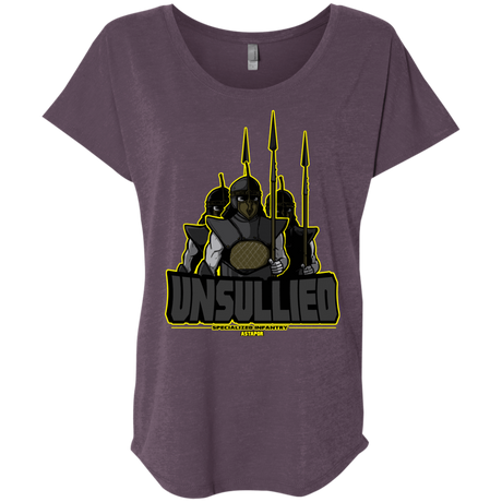 T-Shirts Vintage Purple / X-Small Specialized Infantry Triblend Dolman Sleeve