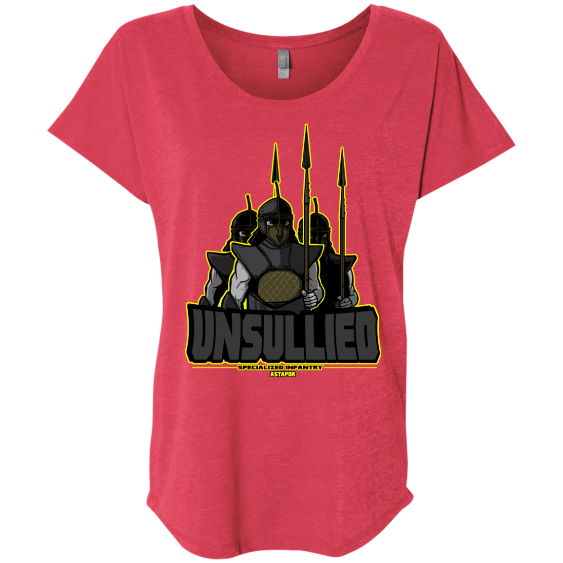 T-Shirts Vintage Red / X-Small Specialized Infantry Triblend Dolman Sleeve