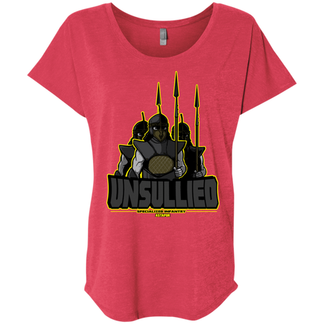 T-Shirts Vintage Red / X-Small Specialized Infantry Triblend Dolman Sleeve