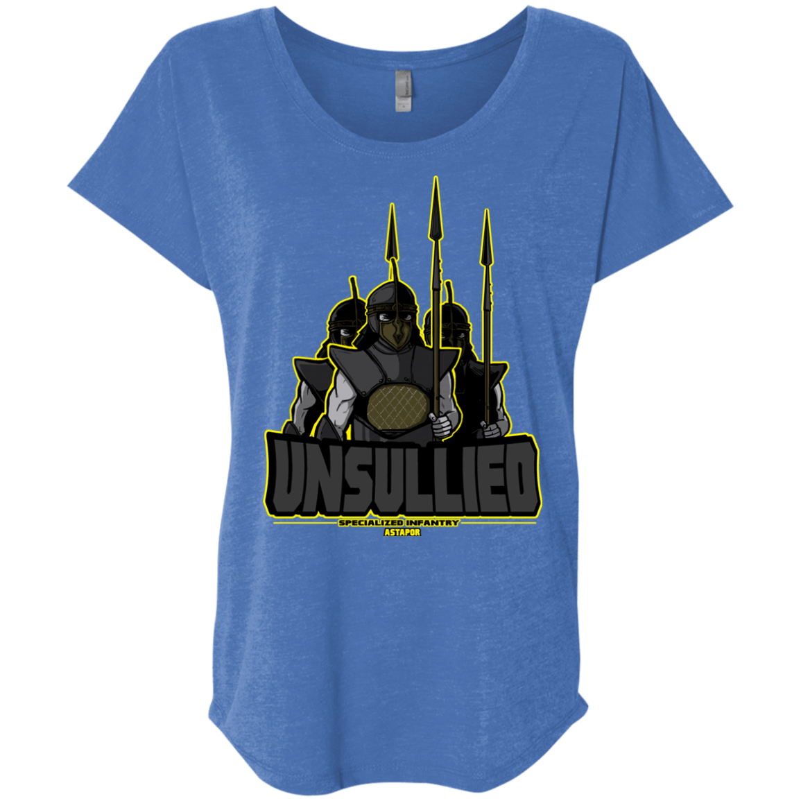 T-Shirts Vintage Royal / X-Small Specialized Infantry Triblend Dolman Sleeve