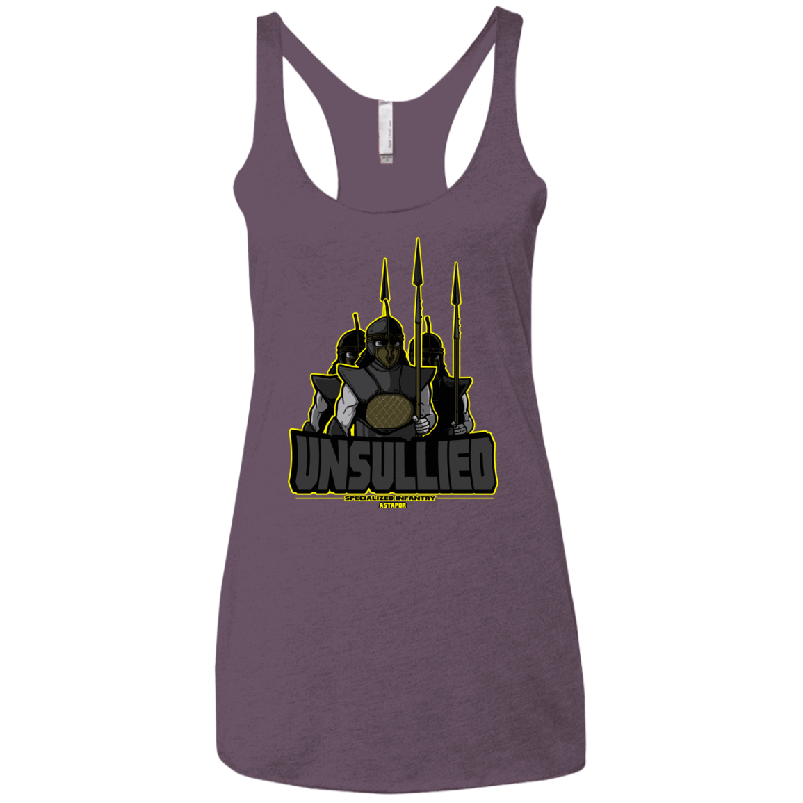 T-Shirts Vintage Purple / X-Small Specialized Infantry Women's Triblend Racerback Tank