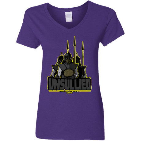 T-Shirts Purple / S Specialized Infantry Women's V-Neck T-Shirt