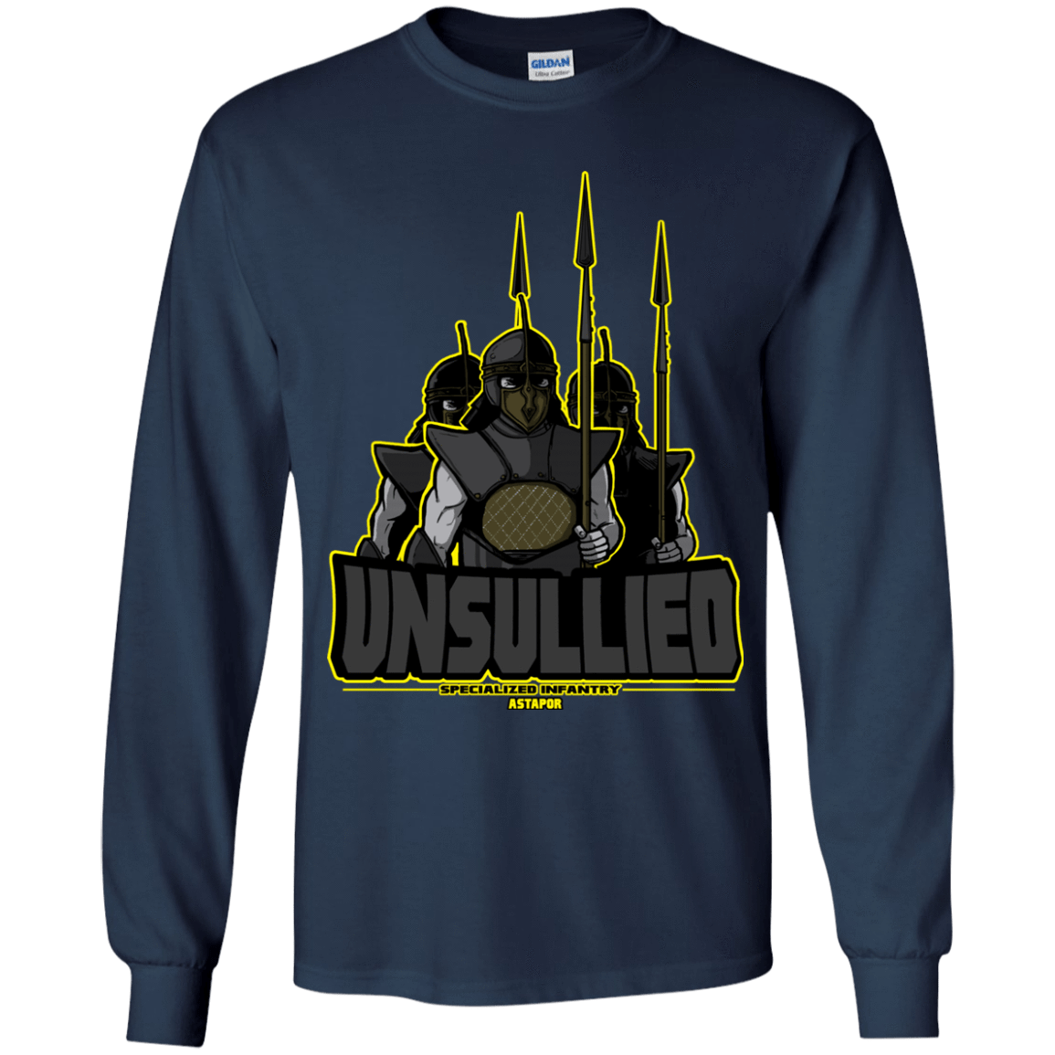 T-Shirts Navy / YS Specialized Infantry Youth Long Sleeve T-Shirt