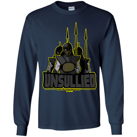T-Shirts Navy / YS Specialized Infantry Youth Long Sleeve T-Shirt