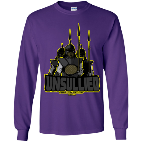 T-Shirts Purple / YS Specialized Infantry Youth Long Sleeve T-Shirt