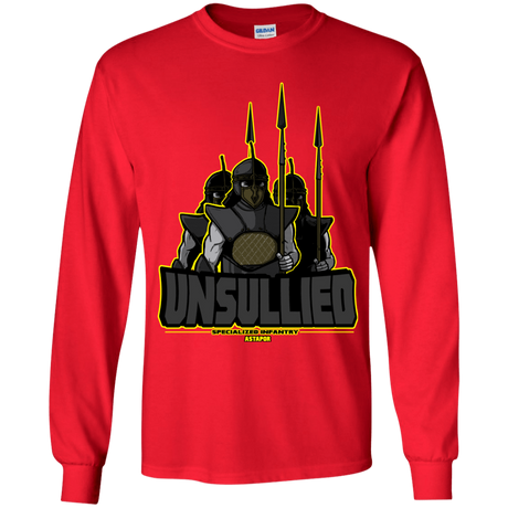 T-Shirts Red / YS Specialized Infantry Youth Long Sleeve T-Shirt