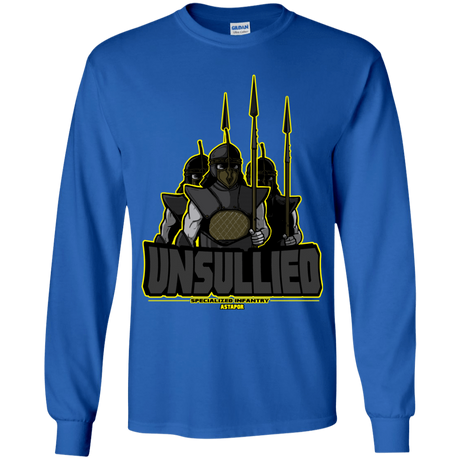 T-Shirts Royal / YS Specialized Infantry Youth Long Sleeve T-Shirt