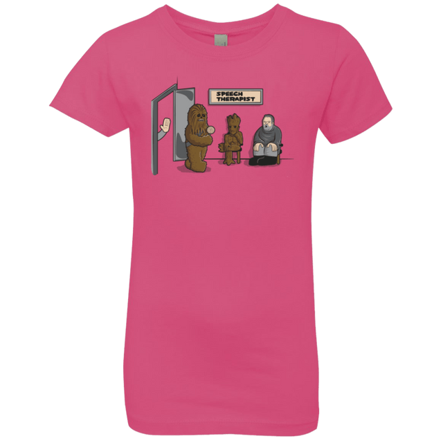 T-Shirts Hot Pink / YXS Speech Therapist Girls Premium T-Shirt
