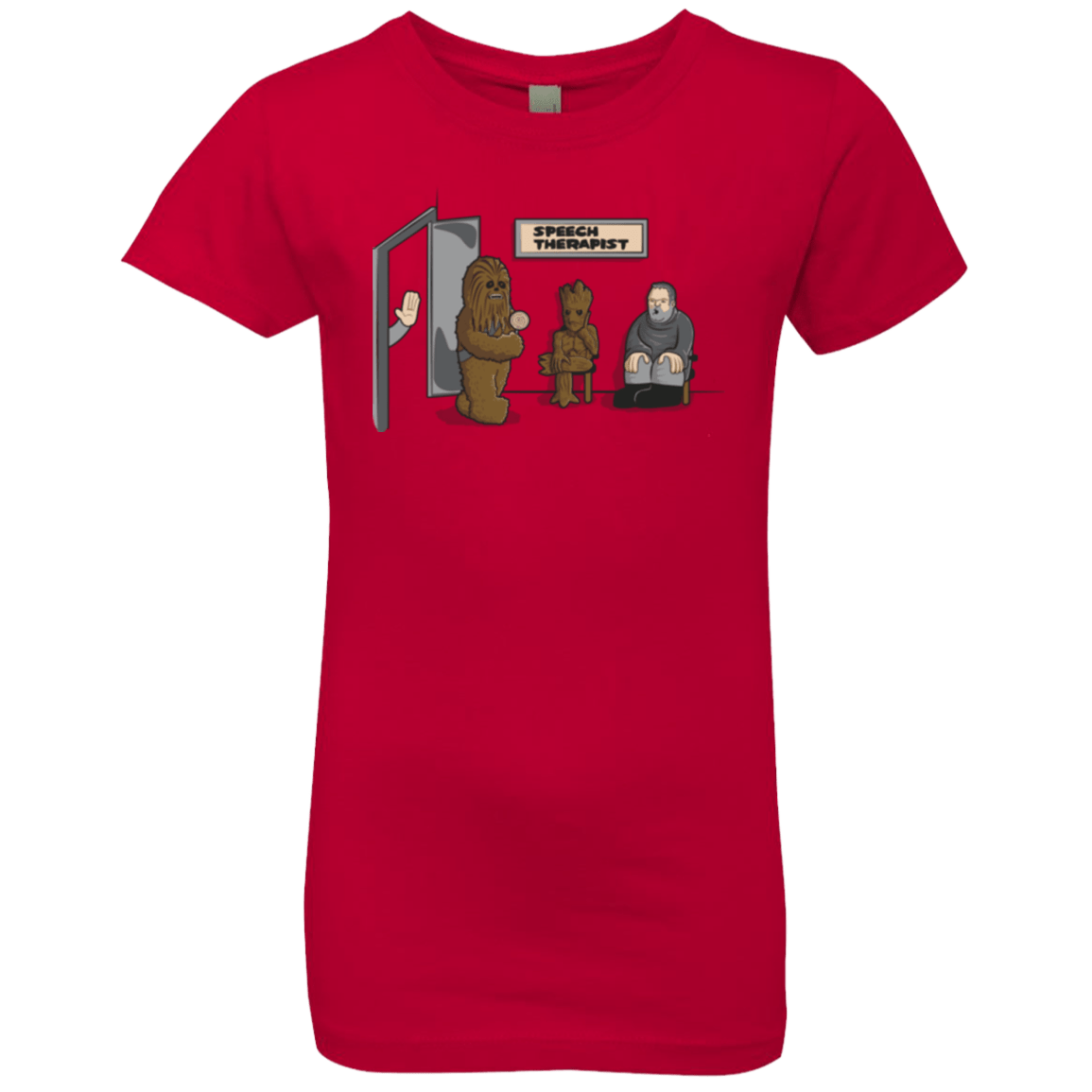 T-Shirts Red / YXS Speech Therapist Girls Premium T-Shirt