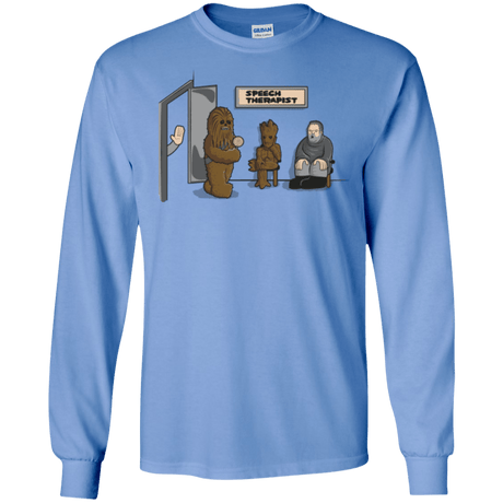 T-Shirts Carolina Blue / S Speech Therapist Men's Long Sleeve T-Shirt