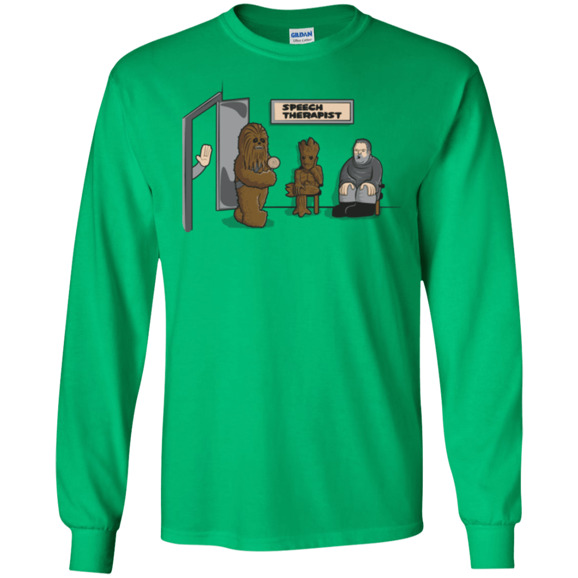 T-Shirts Irish Green / S Speech Therapist Men's Long Sleeve T-Shirt