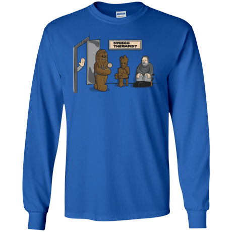 T-Shirts Royal / S Speech Therapist Men's Long Sleeve T-Shirt