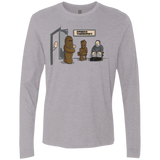 T-Shirts Heather Grey / S Speech Therapist Men's Premium Long Sleeve