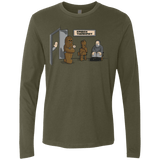 T-Shirts Military Green / S Speech Therapist Men's Premium Long Sleeve