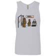 T-Shirts Heather Grey / S Speech Therapist Men's Premium Tank Top