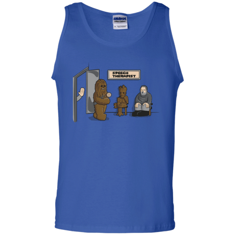 T-Shirts Royal / S Speech Therapist Men's Tank Top